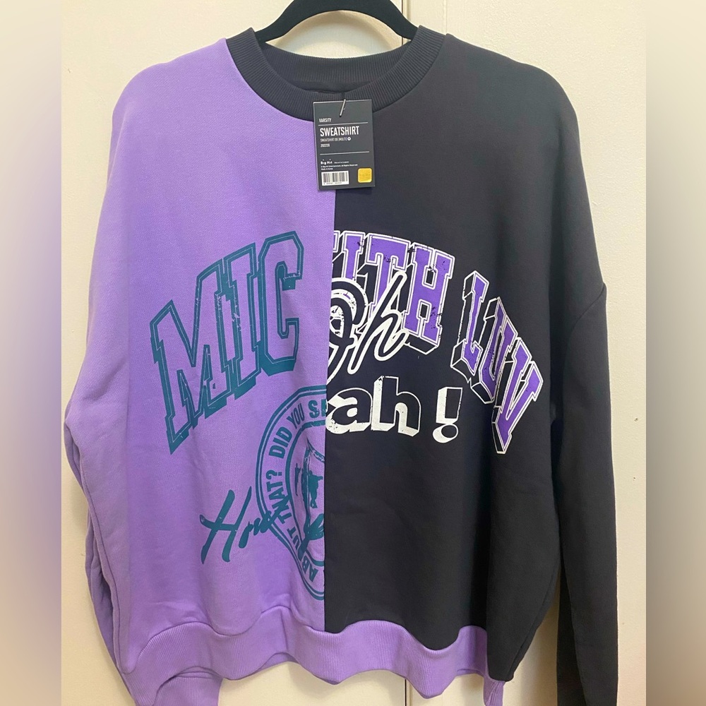 BTS VARSITY SWEATSHIRT